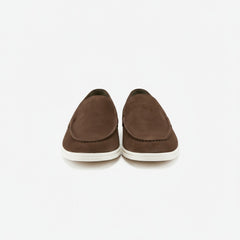 Suede Casual- Dark Brown