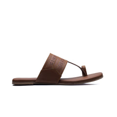 Punched Flats- Tan