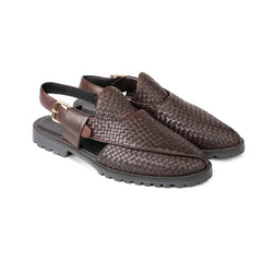 NOROZI BROWN- HAND KNITTED