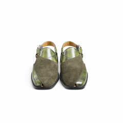 Olive Fusion Norozi Suede