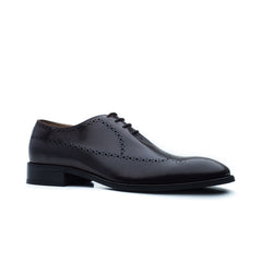 Gharial Premium Oxfords- Chocolate Brown