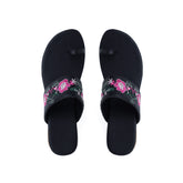 Embroidered Empress- Black