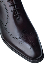 Gharial Premium Oxfords- Chocolate Brown