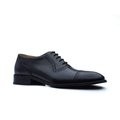 Gharial Imperial Brogue- Dark Green