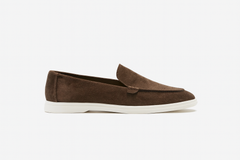 Suede Casual- Dark Brown