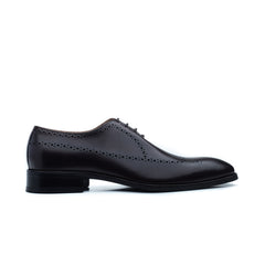 Gharial Premium Oxfords- Chocolate Brown