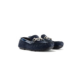 Gharial Suede Buckles- Royal Blue