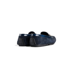 Gharial Suede Buckles- Royal Blue