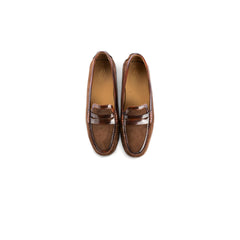 Gharial Suede- Dusk Brown