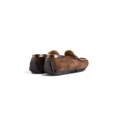 Gharial Suede- Dusk Brown