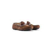 Gharial Suede- Dusk Brown