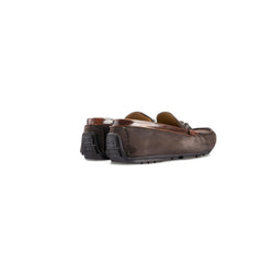 Gharial Suede Buckles- Dark Brown