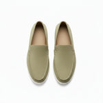 Suede Casual- Light Olive