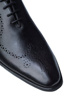 Gharial Cambridge Oxfords- Black