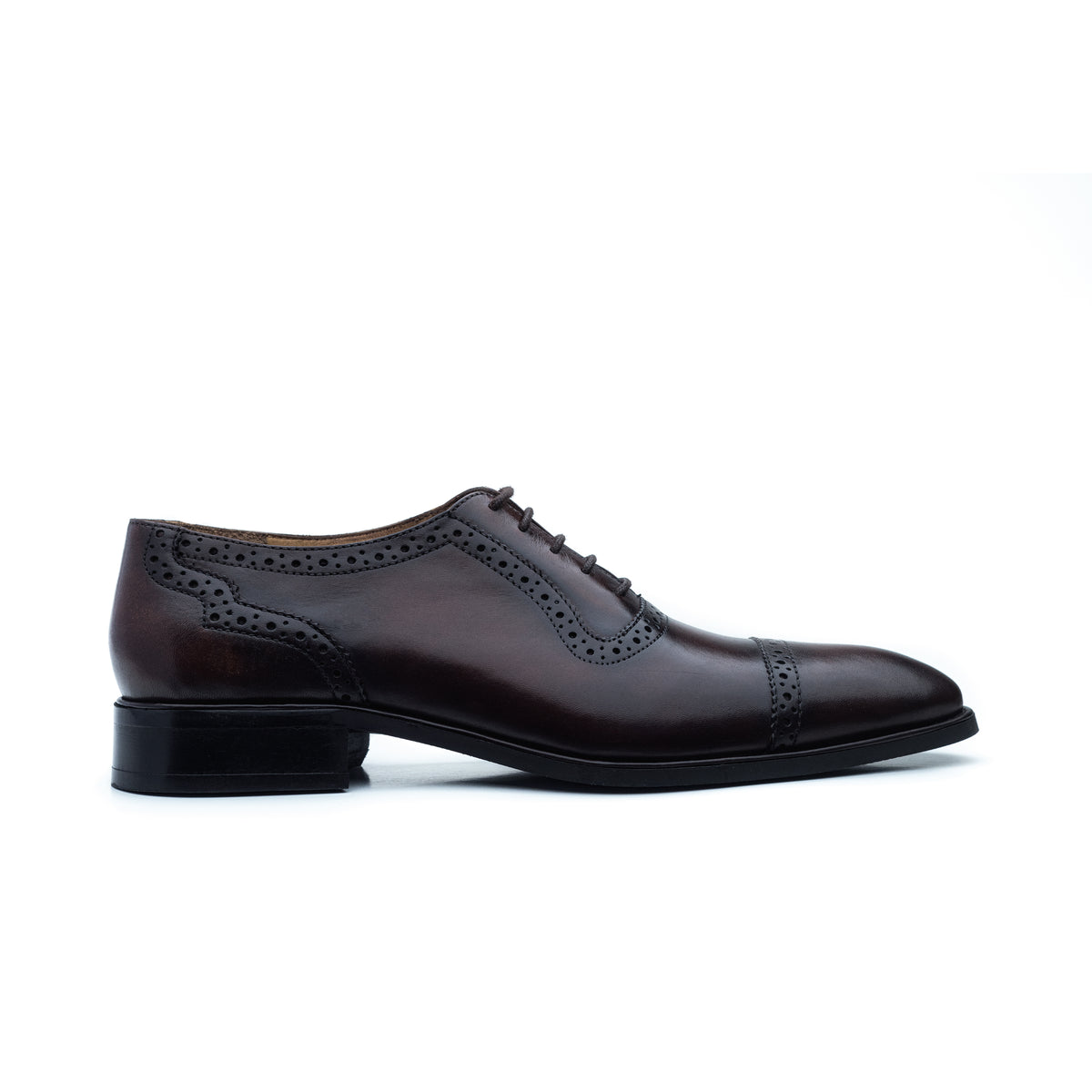 Gharial Imperial Brogue- Two Toned Brown