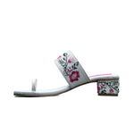Embroidered Empress- White