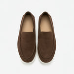 Suede Casual- Dark Brown