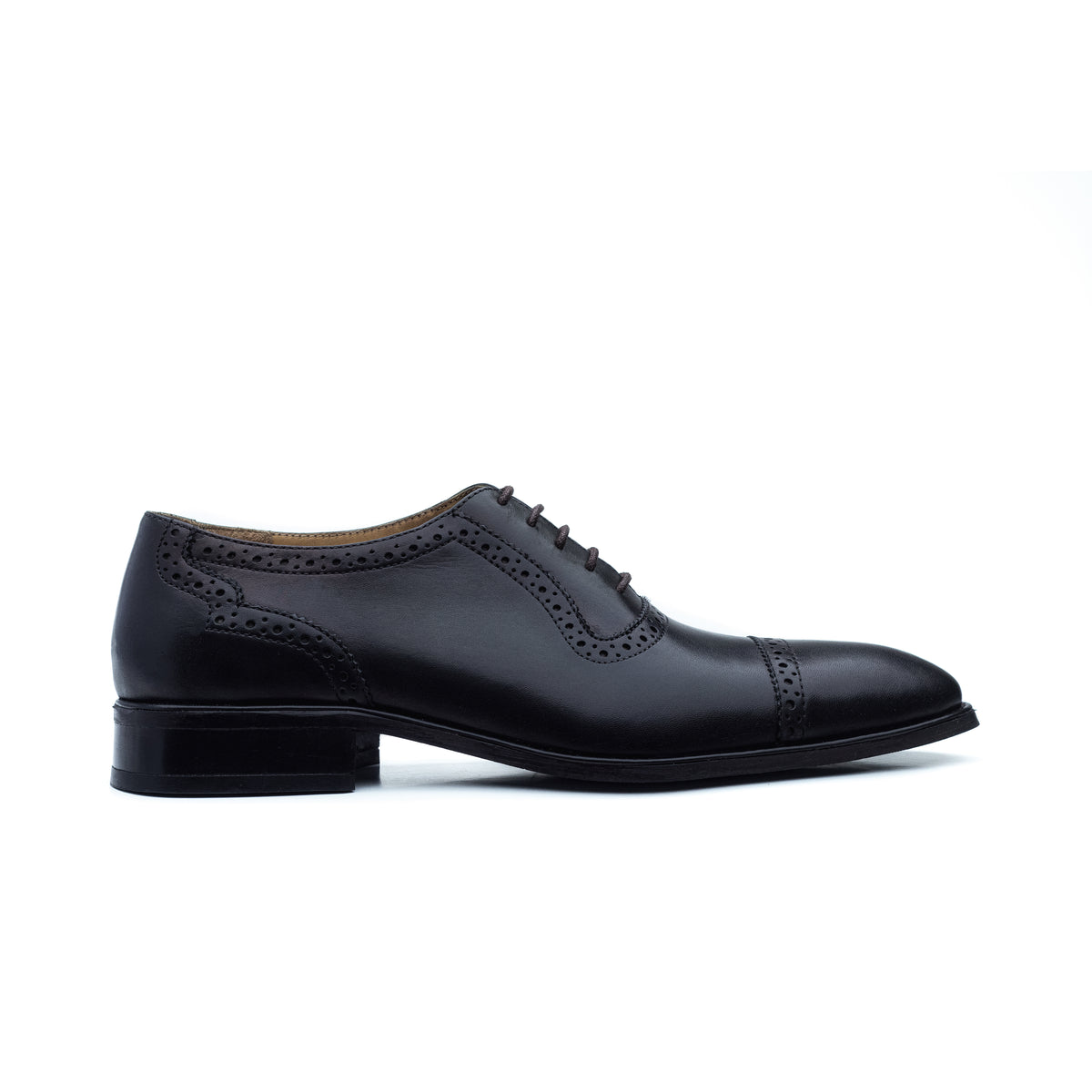 Gharial Imperial Brogue- Dark Green