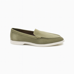 Suede Casual- Light Olive