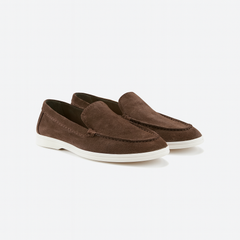 Suede Casual- Dark Brown