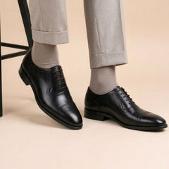 Gharial Imperial Brogue- Dark Green