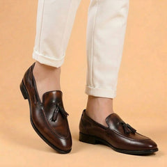 Tassel Royale- Dual Toned Brown