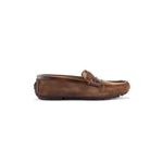 Gharial Suede- Dusk Brown